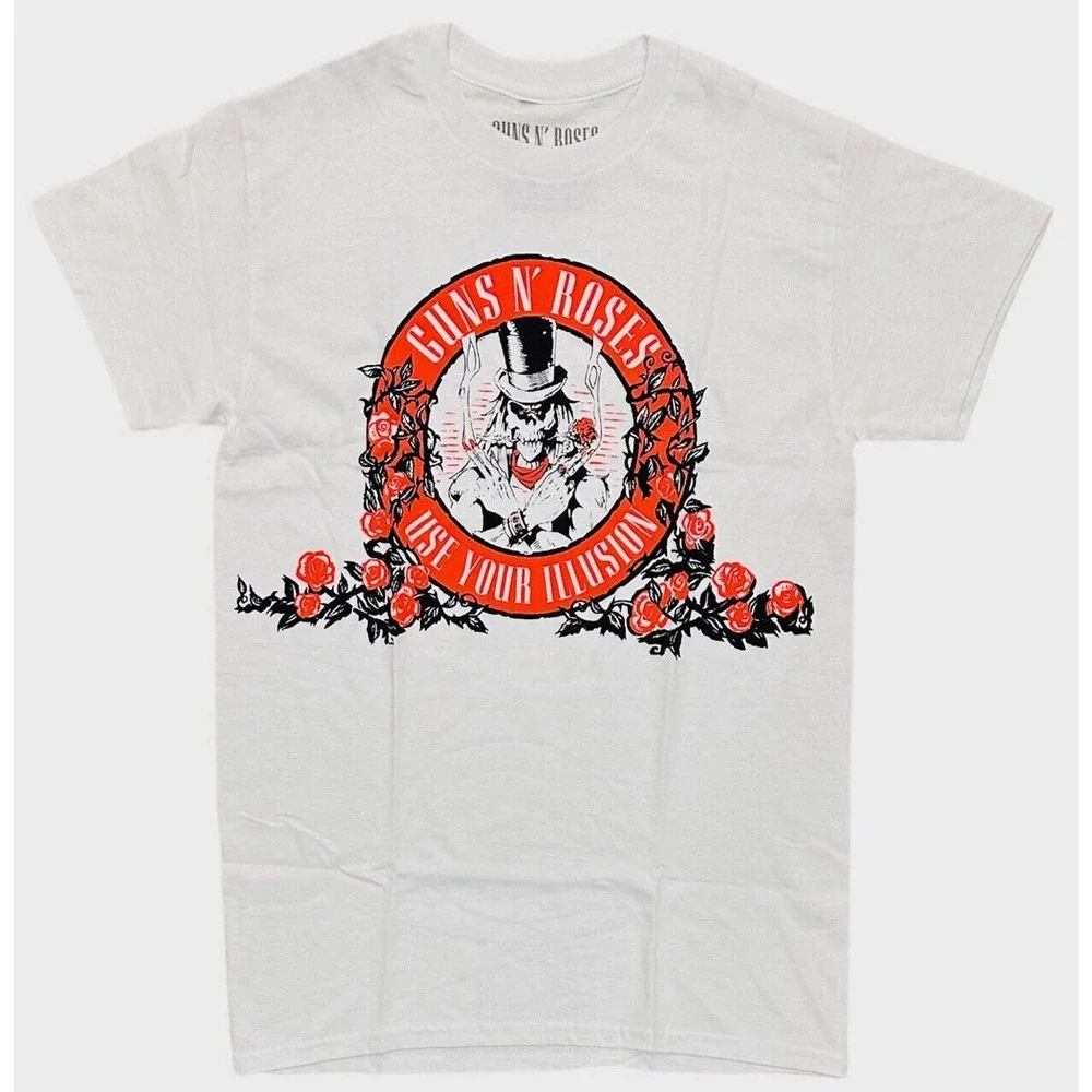 Guns N' Roses Men's Color Changing 1991 Ritz Theatre Concert Tour Tee T-Shirt - Picture 3 of 4